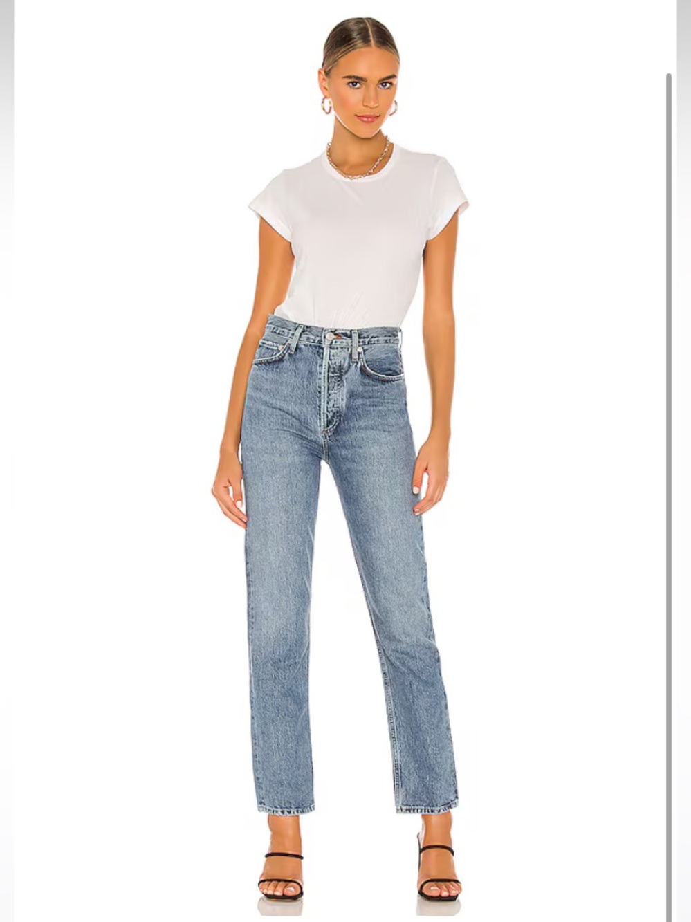 AGOLDE women’s 28 , pinch waist jeans high